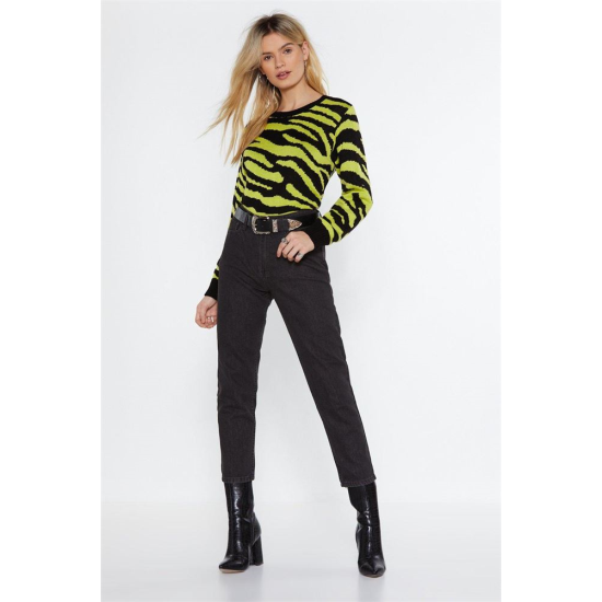 Kadın Siyah-Pembe Ekose Kazayağı Viskon Elbise S-19